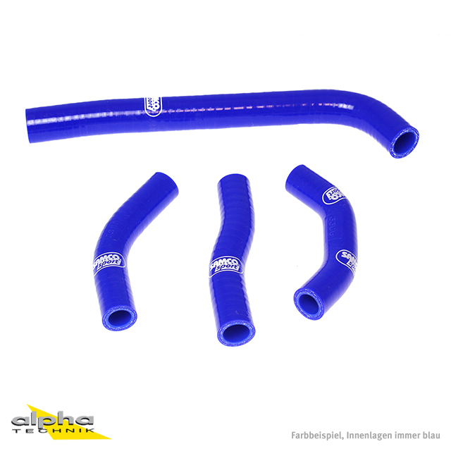 SAMCO SPORT Kit de mangueras de silicona azul para Honda CRF250R año del modelo 2010-2013