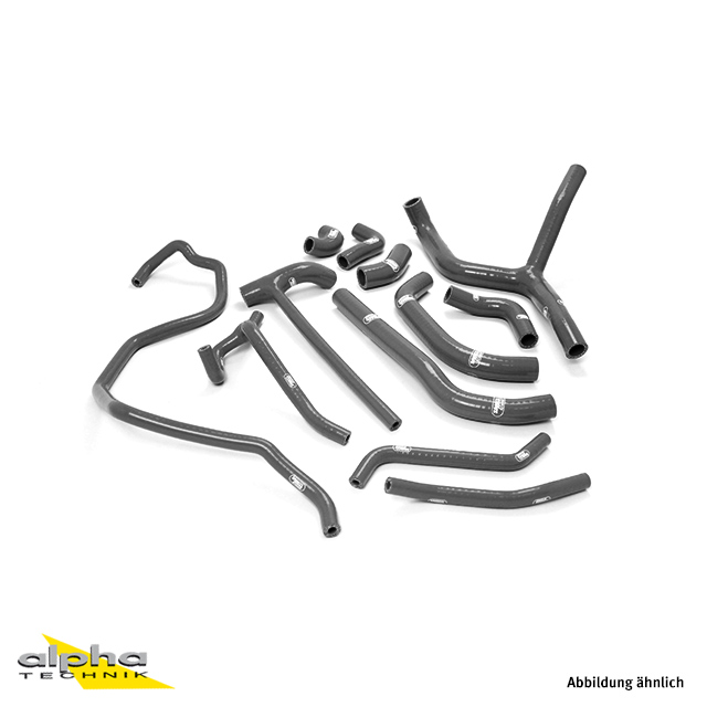 Kit de mangueras de silicona SAMCO SPORT 1 negro para Ducati Diavel 1200 año de modelo 2011-2018