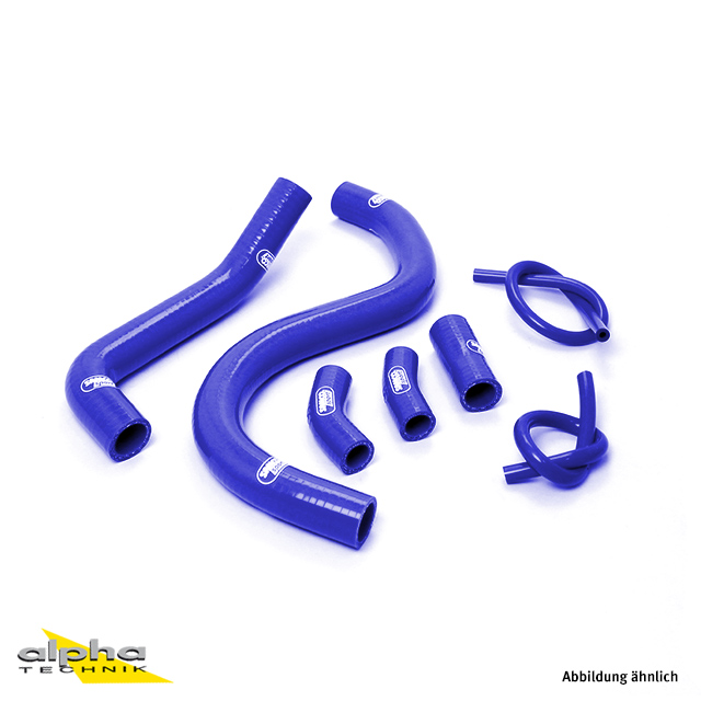 Kit de Mangueras de Silicona SAMCO SPORT Azul para Honda VFR750F Año del modelo 1994-1997