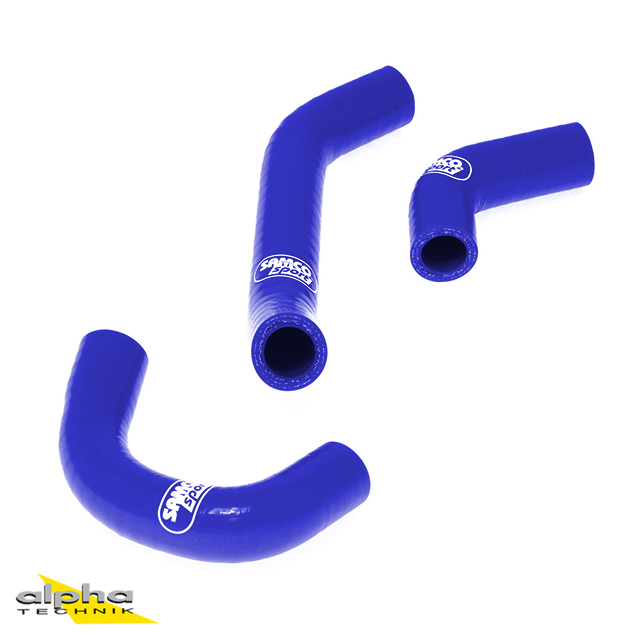 Kit de mangueras de silicona SAMCO SPORT azul para Honda RS125 año de modelo 1989-1994