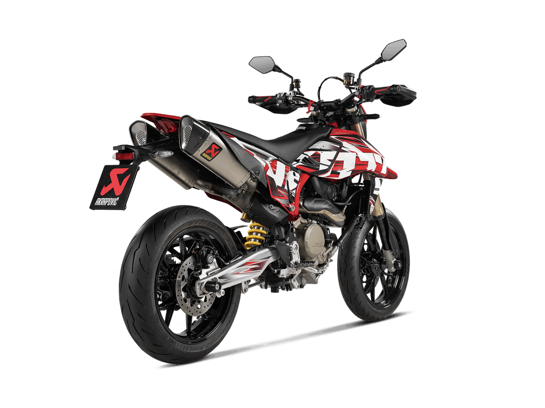 Akrapovic Slip-On Line (Titanium) Escape para Ducati Hypermotard 698 Mono / RVE, Año del modelo 2024-2025