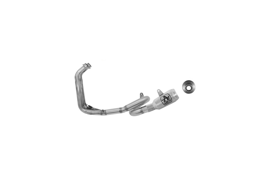 Sistema de escape completo ARROW PRO-RACE para Yamaha MT-07 2021-, Titanio