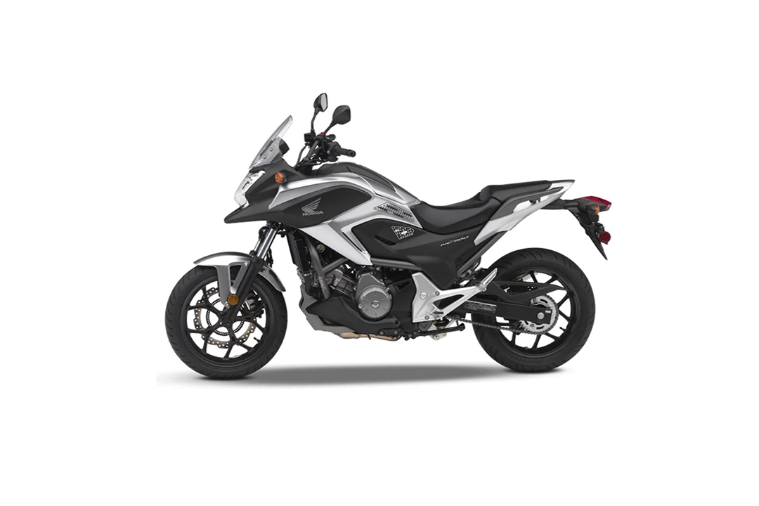Stompgrip híbrido, Volcano, para Honda NC700X, NC750X, 2013-2015