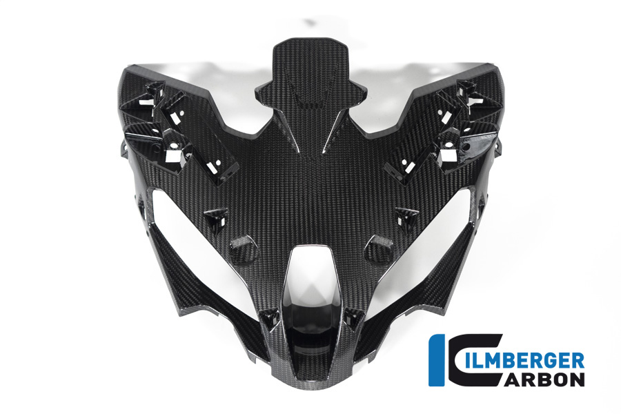 Parte central superior del carenado de carbono Ilmberger, entrada de aire, brillante, BMW S1000XR 2020- M1000XR 2024-