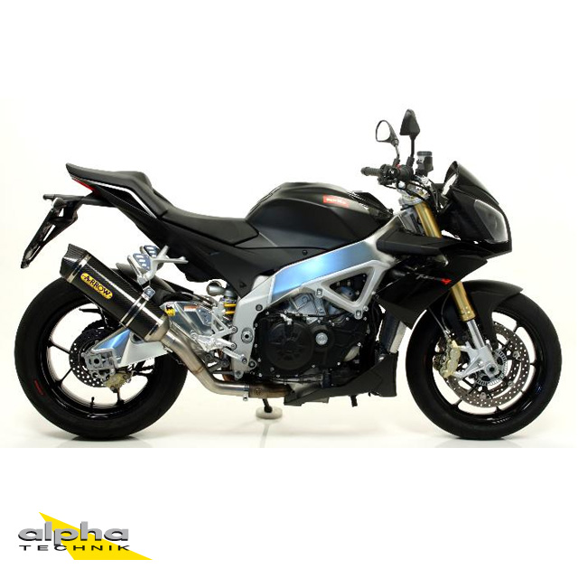 ARROW Escape RACE TECH para Aprilia RSV4 / V4R / RSV4RF / Tuono V4 de Carbono