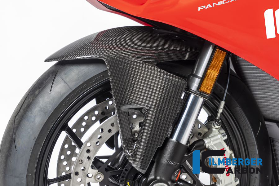 Guardabarros de carbono Ilmberger anterior, delanteroe brillante Ducati Panigale V4/V4 S/V4 R