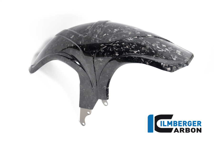 Guardabarros de Carbono Ilmberger trasero, Black Diamond Carbon, brillante, BMW R1300GS 2023-