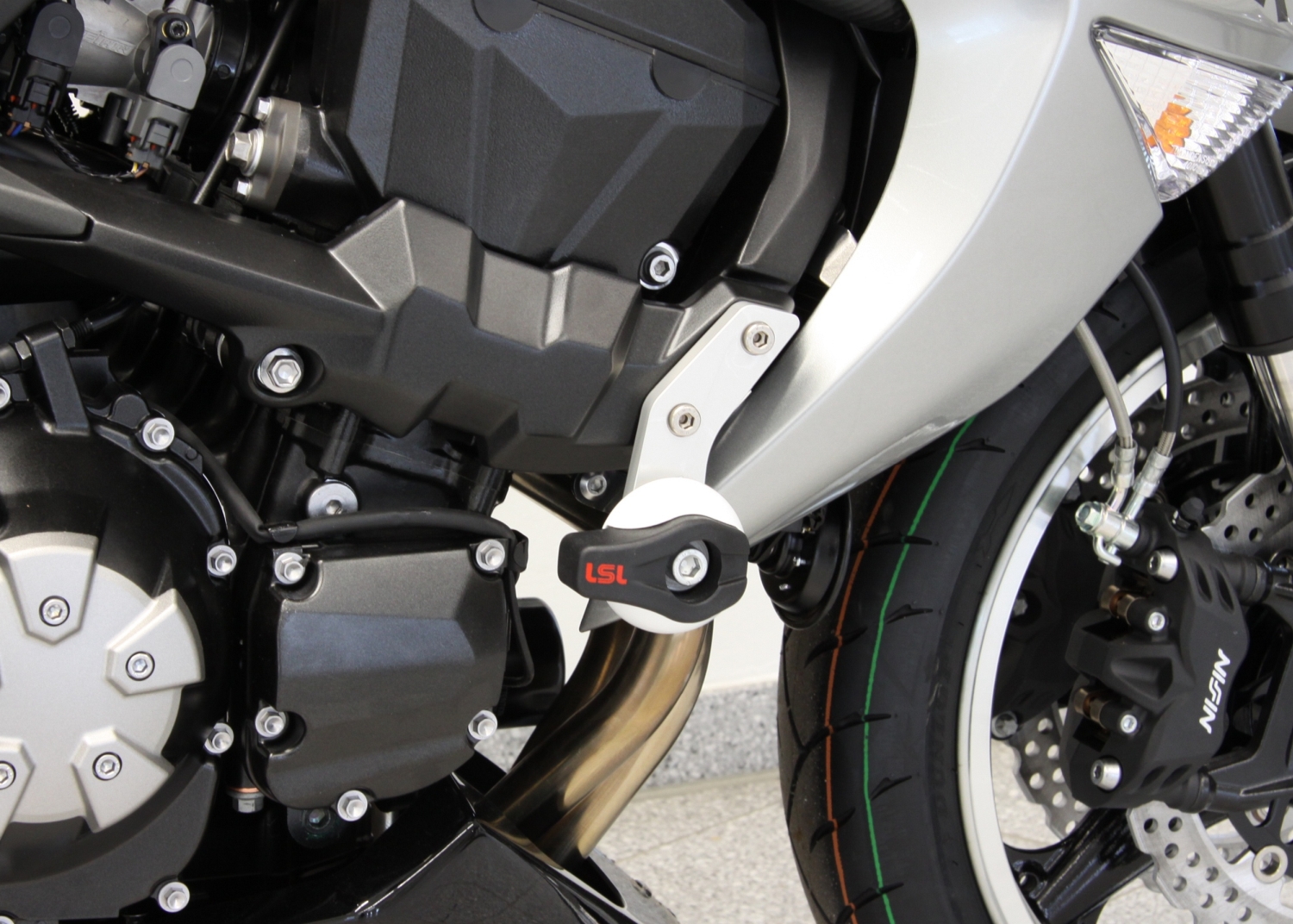 Kit de montaje de topes anticaída LSL para Kawasaki Z750/R 2007- , Z1000, 2007-2009