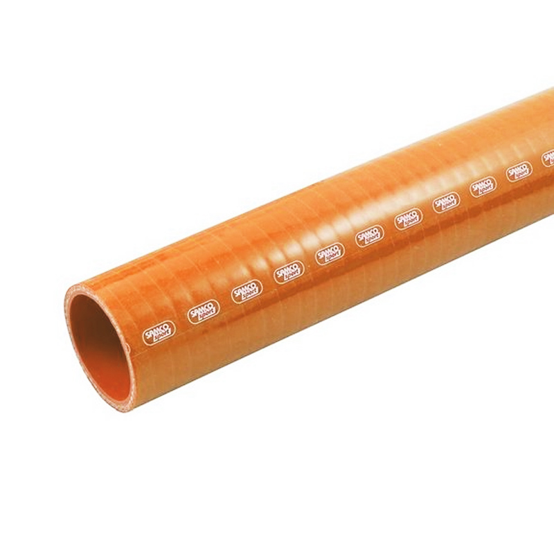 SAMCO SPORT Manguera de silicona recta naranja Diámetro interior 25 mm Longitud 2m