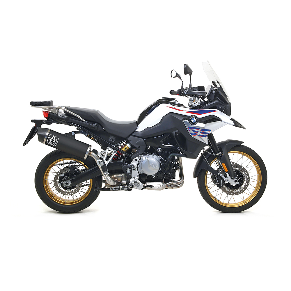 ARROW Escape MAXI RACE TECH para BMW F850GS 2018-, Aluminio, negro