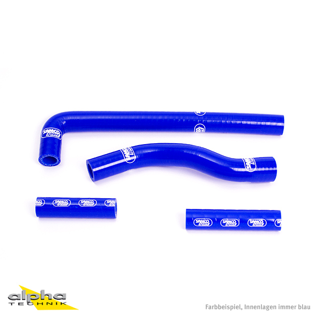 Kit de mangueras de silicona SAMCO SPORT azul para Yamaha WR250F YZ250F año de modelo 2001-2006