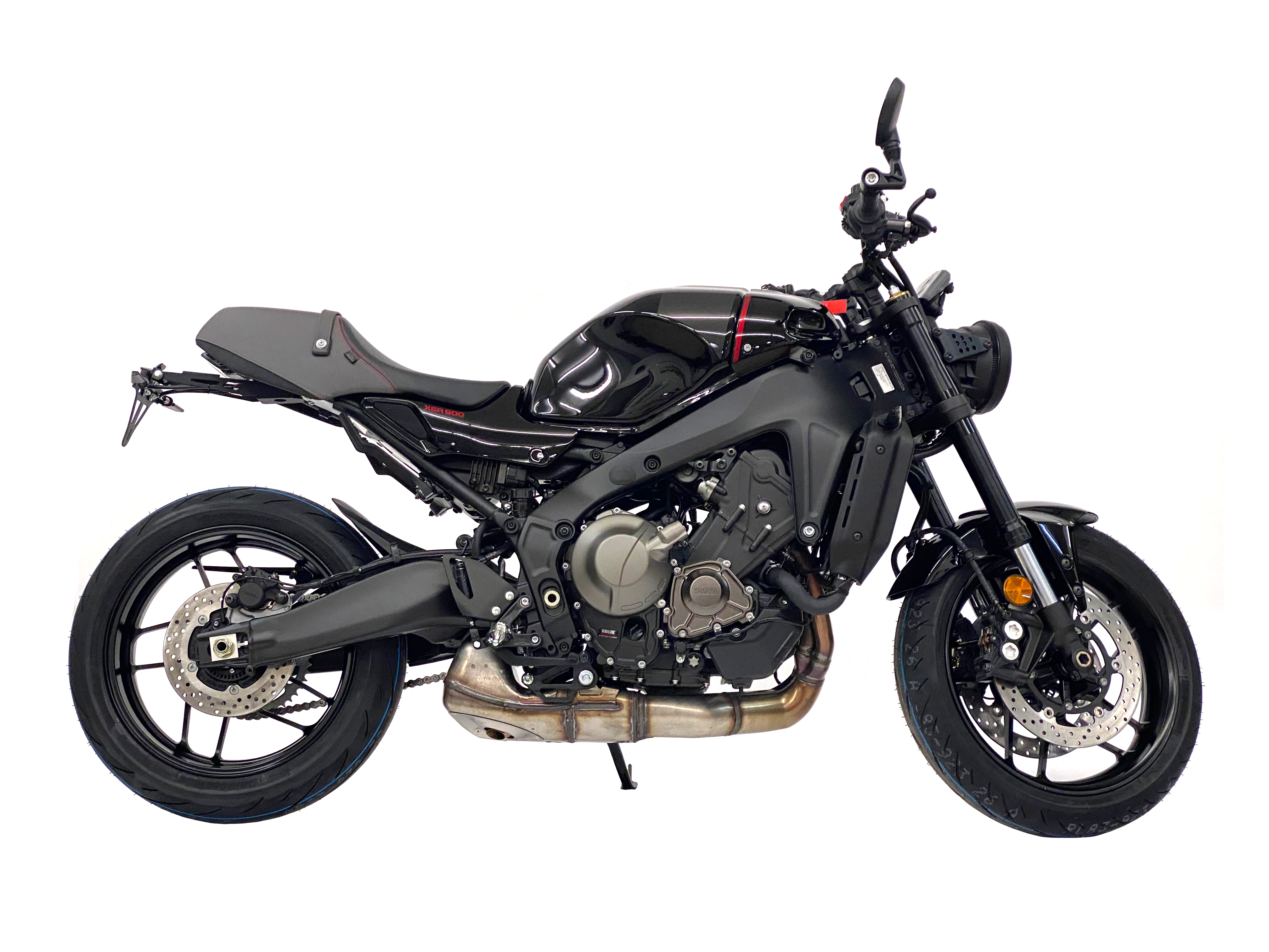 Soporte de matrícula alpha Technik para Yamaha XSR 900 / XSR 900 GP, a partir del año de modelo 2022-