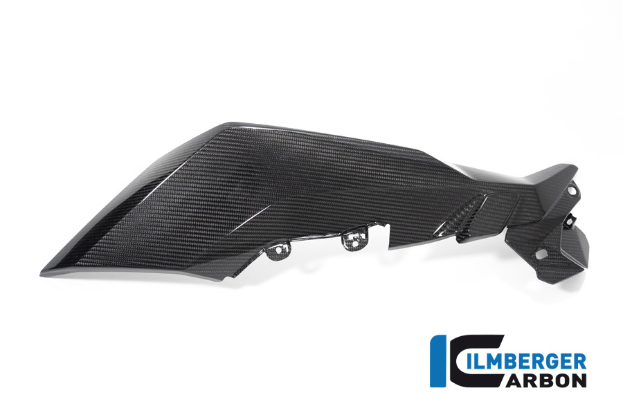 Panel lateral de carenado de carbono Ilmberger lado izquierdo, brillante, BMW S1000XR 2020- M1000XR 2024-