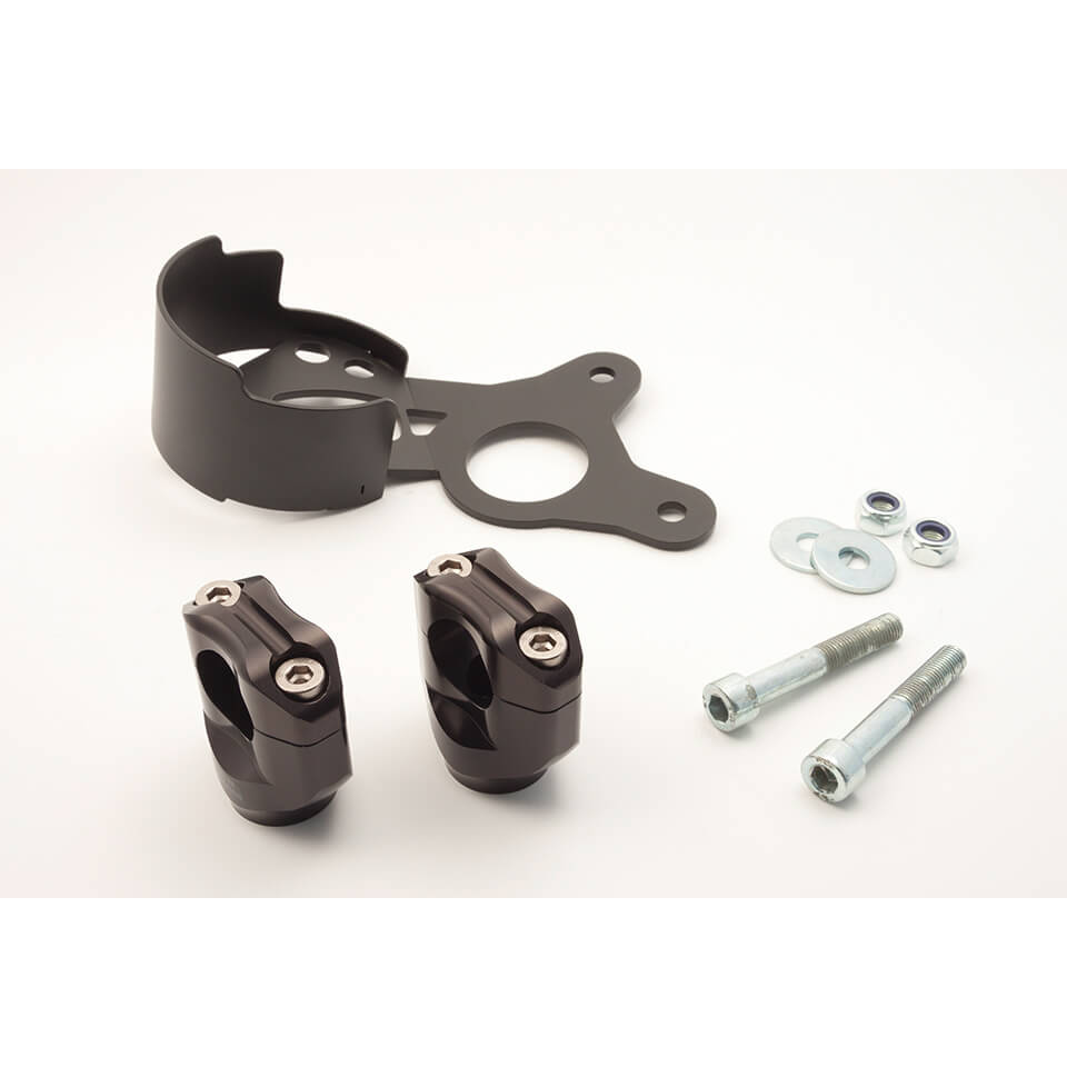 Kit de Abrazaderas LSL 28,6 mm, para Yamaha XSR700, 2016- , negro