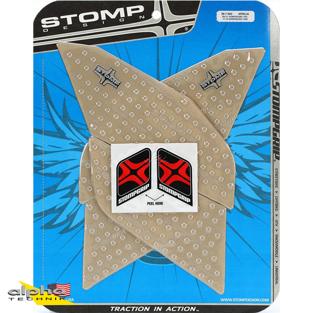 Stompgrip transparente, Volcano, para BMW R12 S / nine T, 2024-2025, Ducati Sport 1000, 2006-2009, Honda Monkey 125, 2019-2024, Moto Guzzi V100 Mandello, 2022-2023