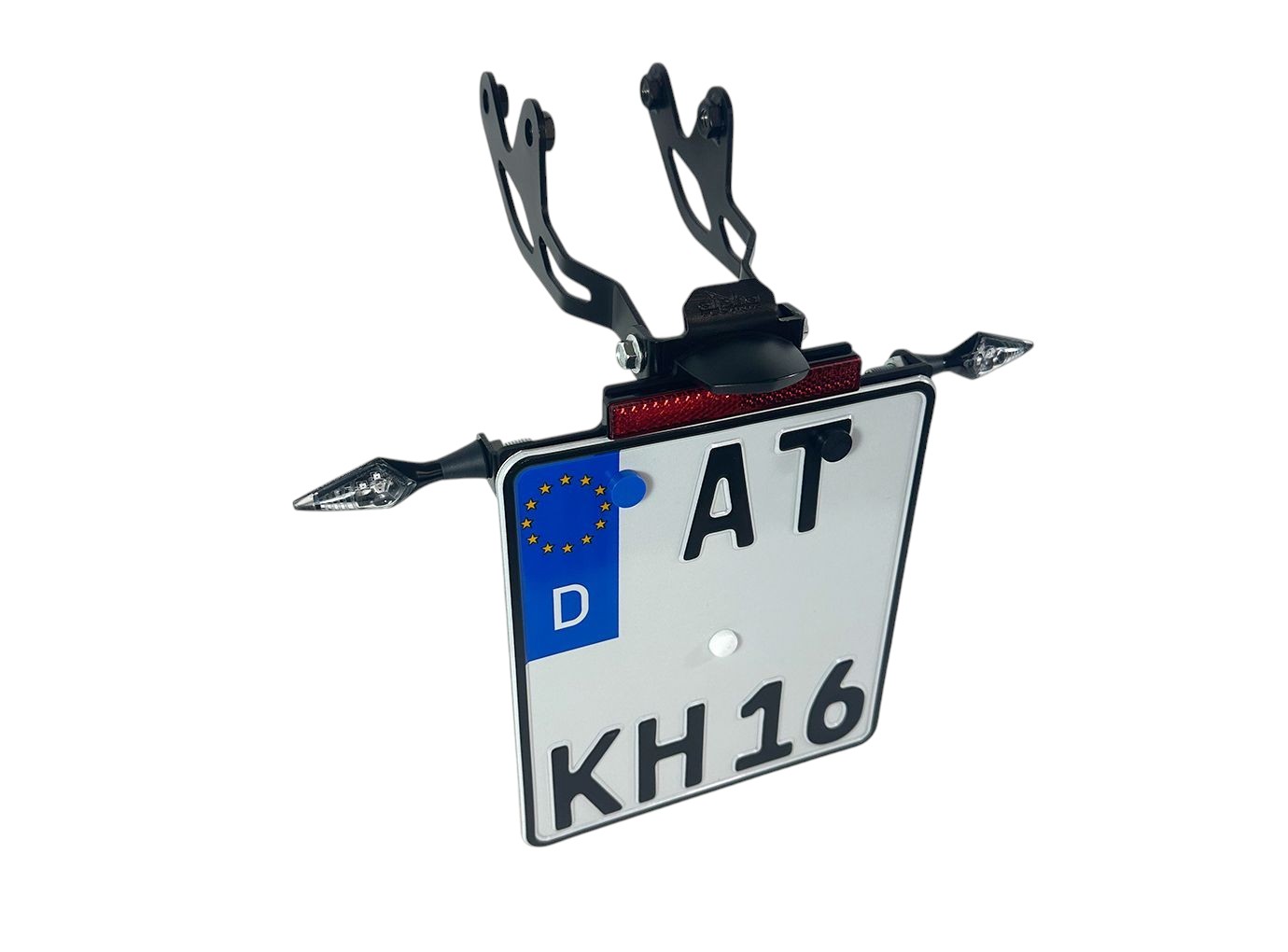 Soporte de matrícula alpha Technik para Yamaha MT-09 / MT-09 SP / MT-09 Y-AMT, a partir del año modelo 2024-, Tipo: RN87 / RN88 / RN89 / RN90 // RN91 / RN92