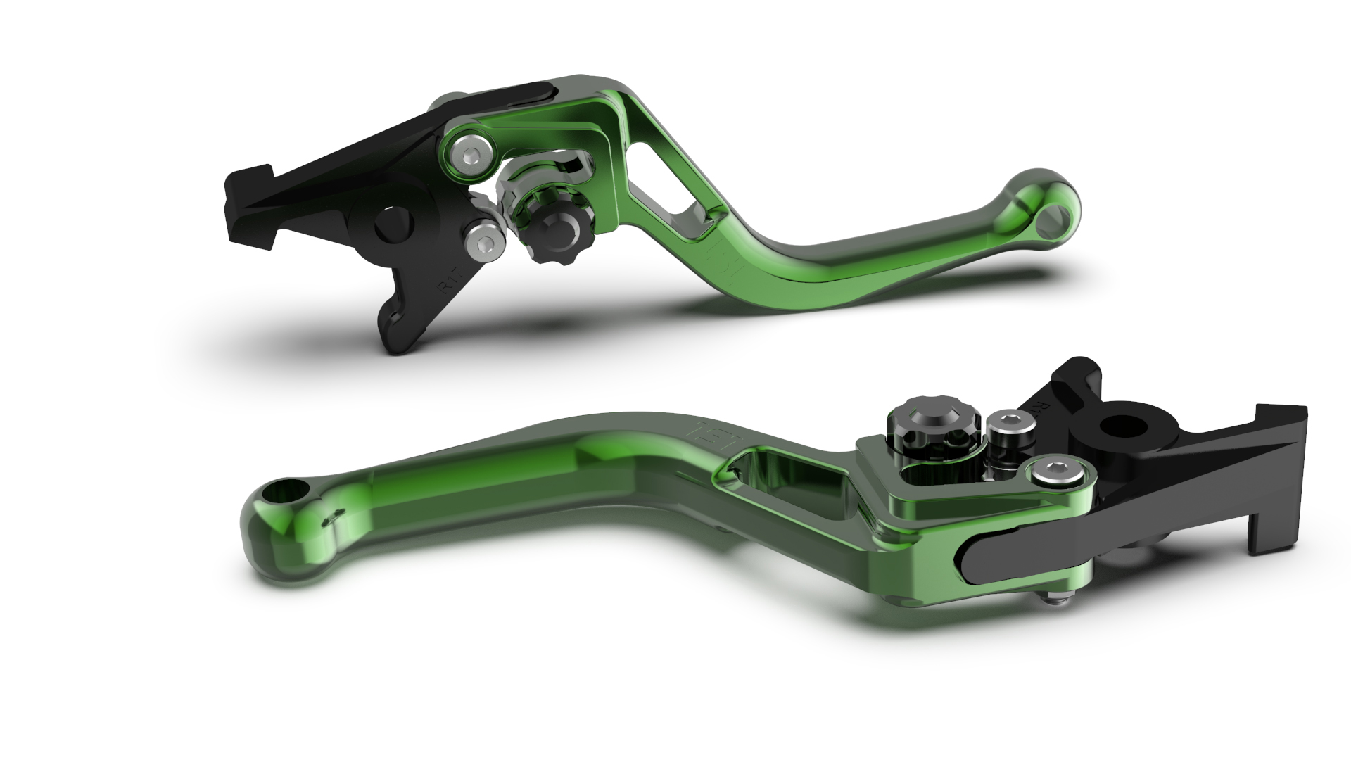 LSL maneta del embrague BOW L83R, corto, verde/negro