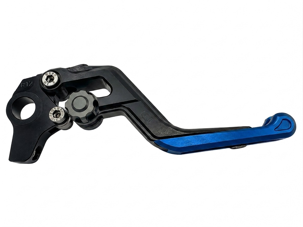 Maneta de freno LSL ERGONIA R68R Negro/Antracita/Azul