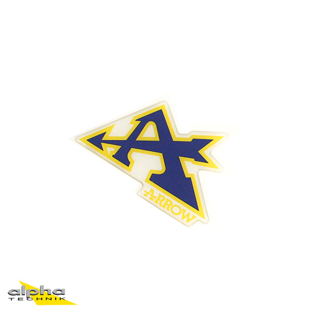 Adhesivo ARROW para tapa de extremo de carbono lado derecho