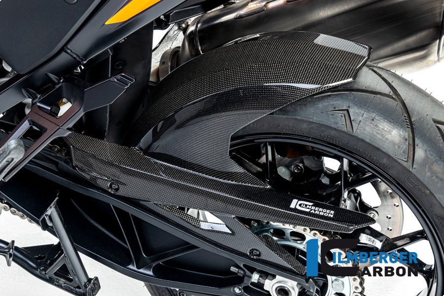 Guardabarros de carbono Ilmberger trasero con cubrecadena 1290 Super Adventure 2019-