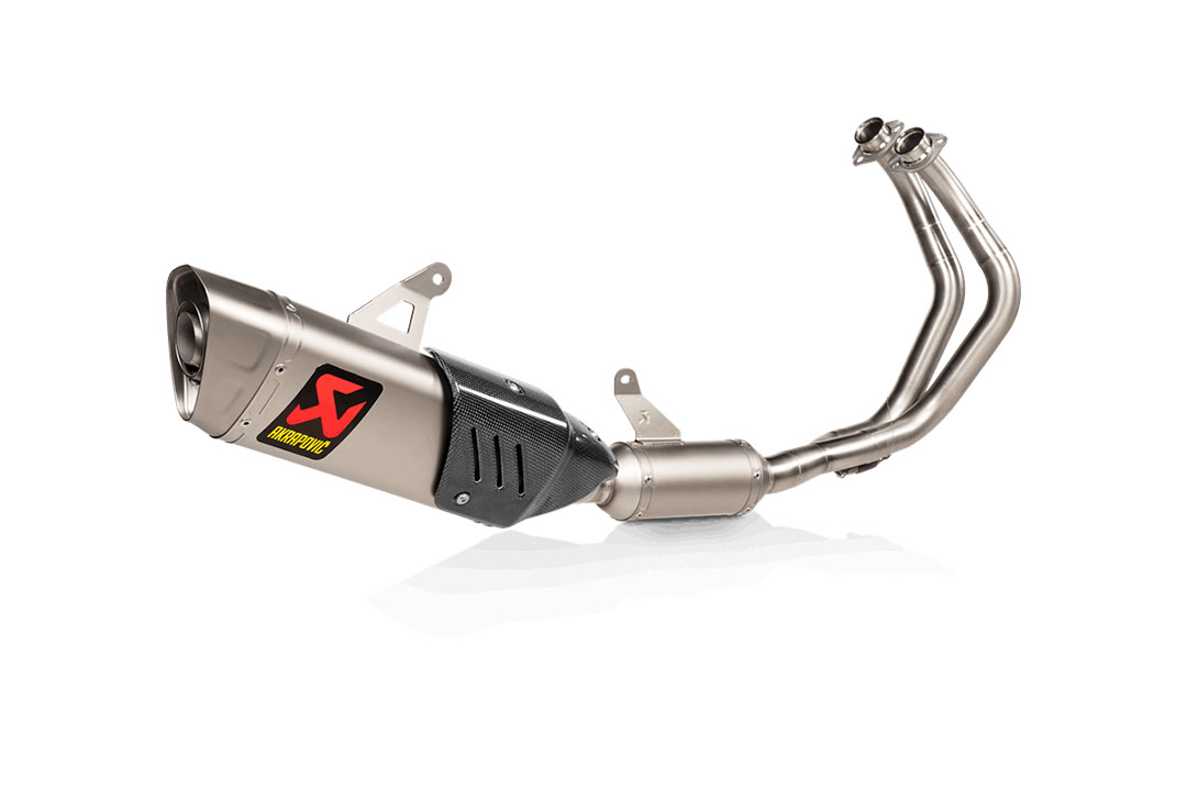 Akrapovic Racing Line (Titanium) sistema de escape para Yamaha R7 a partir del año de modelo 2021-