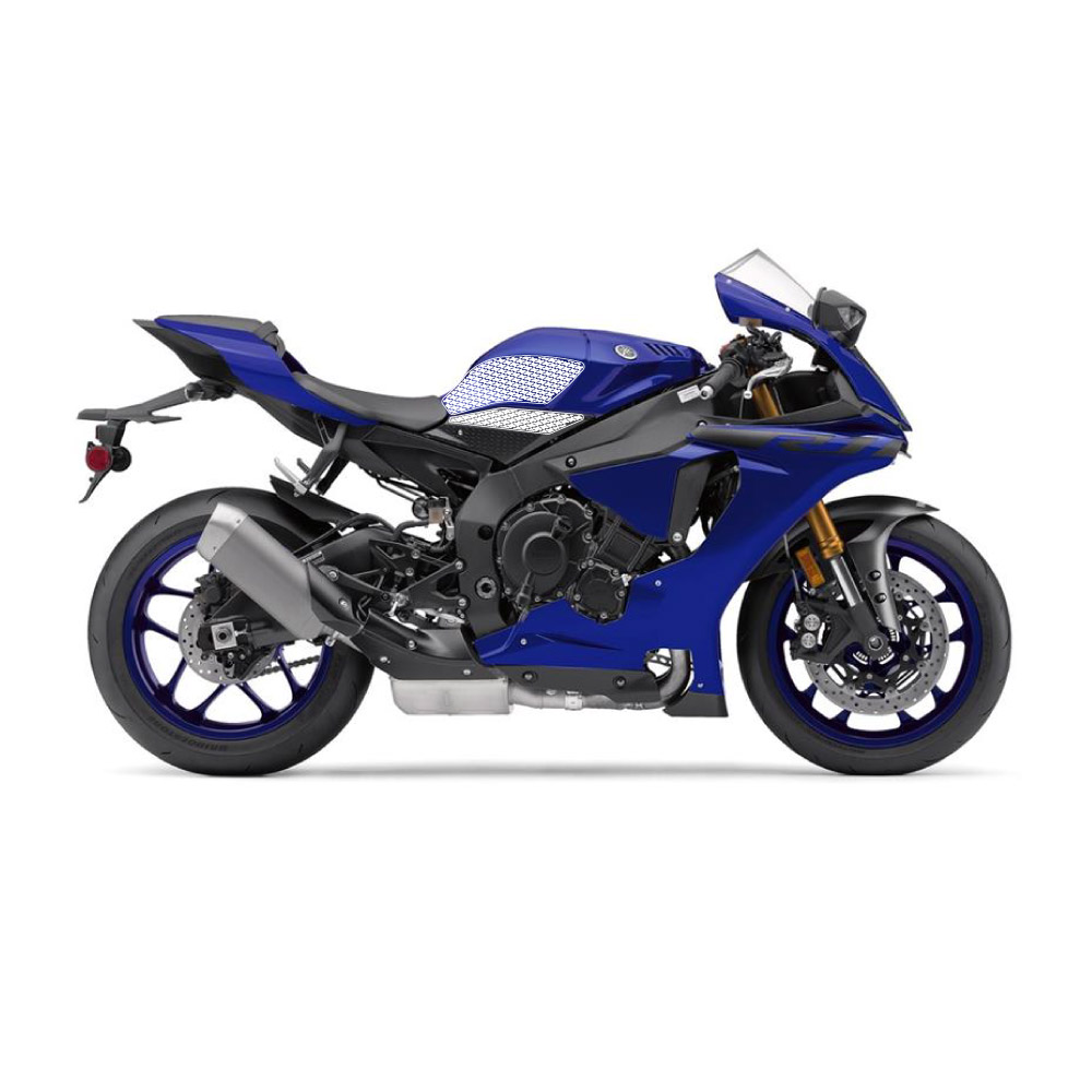 Almohadillas de Tracción Stompgrip negras, para Yamaha YZF-R1 / M, 2015-22