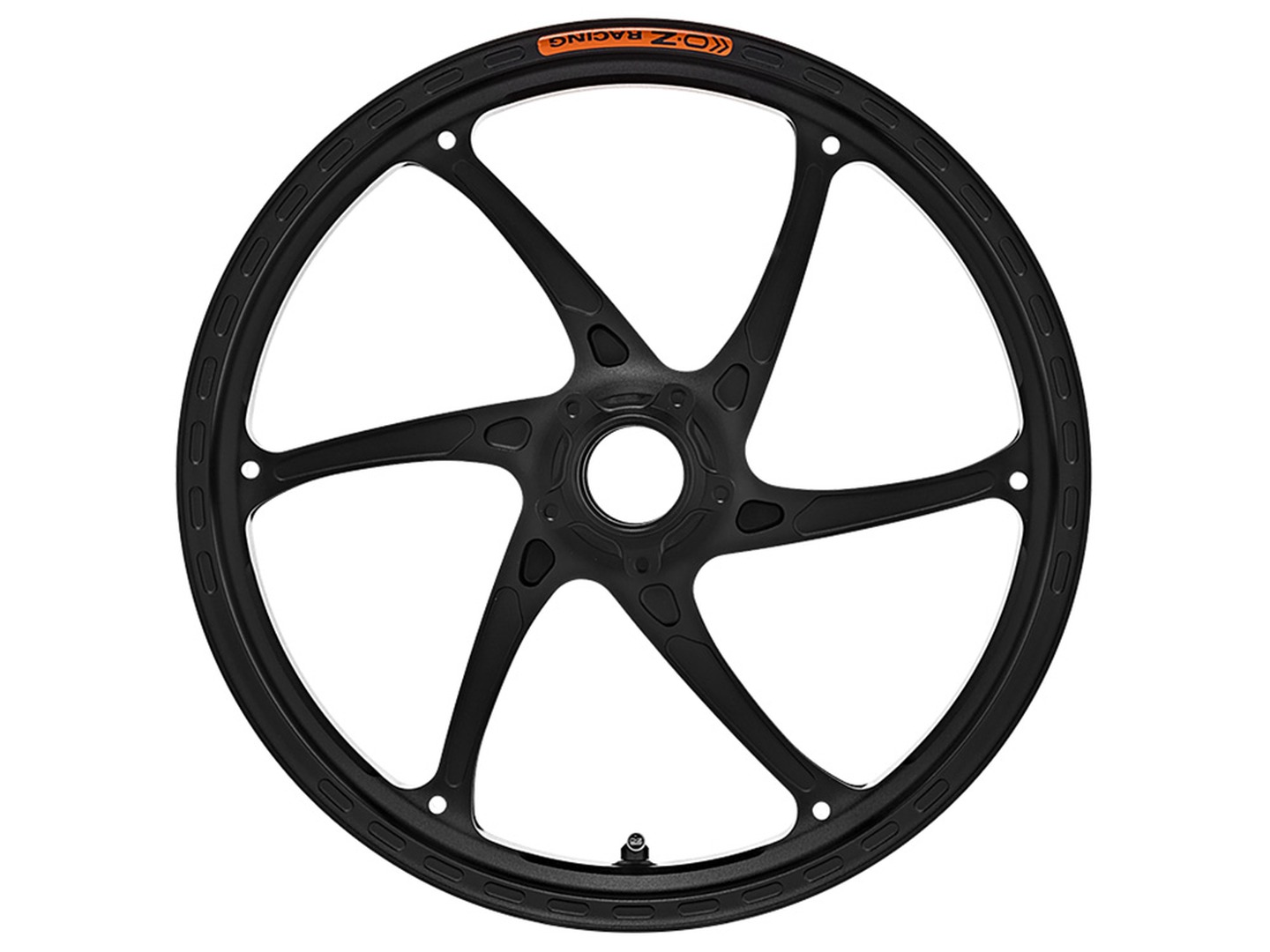 OZ Gass RS-A Aluminio anterior, delanteroe en negro mate para Suzuki GSX1300R Hayabusa (con ABS), 2013-2018