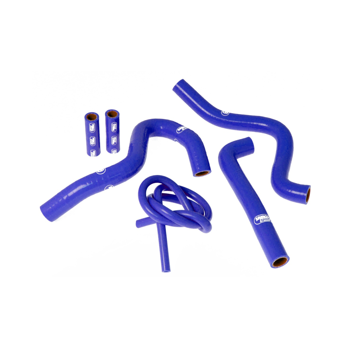 Kit de mangueras de silicona SAMCO SPORT azul para Kawasaki KLX400 año de modelo 2003-2004