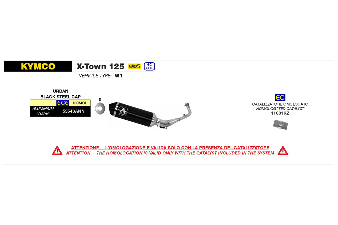 ARROW catalizador 11031KZ