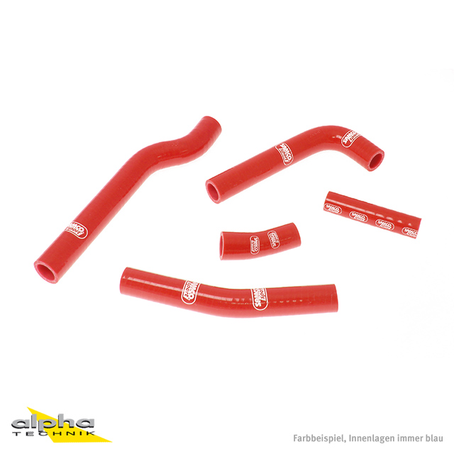 Kit de mangueras de silicona SAMCO SPORT rojo para Yamaha WR450F YZ450F año modelo 2003-2006