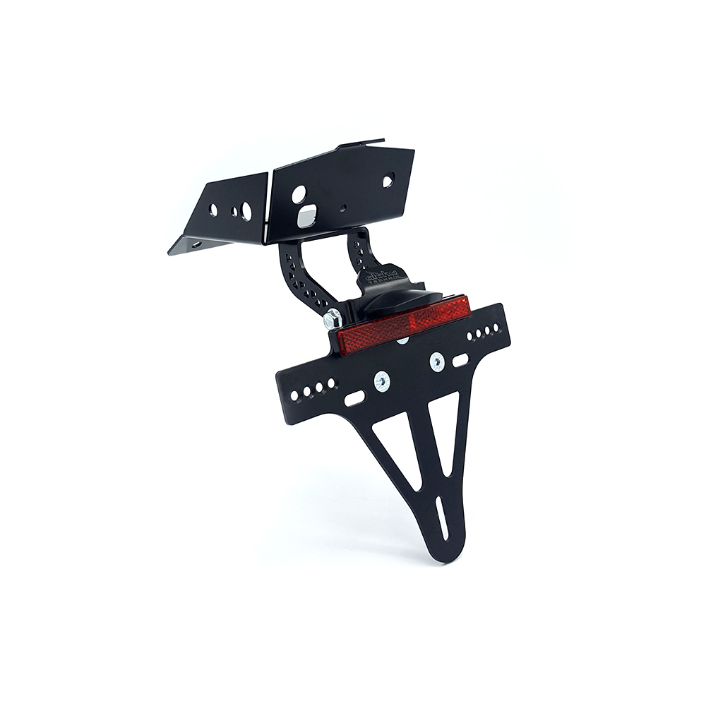 Soporte de matrícula alpha Technik para KTM 690SMC R; Tipo KTM690LC4; Año del modelo 2019-