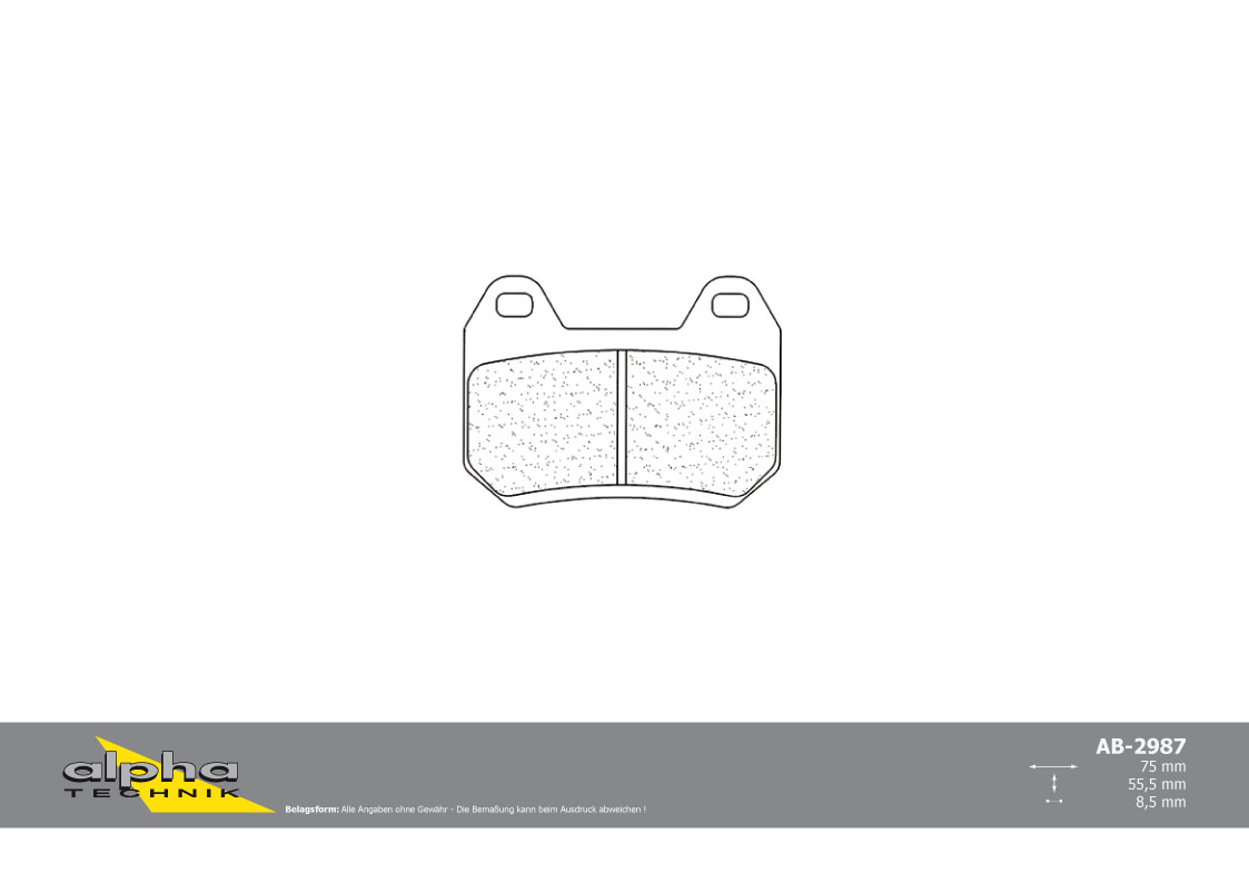 alpha Technik Freno de Carretera con ABE