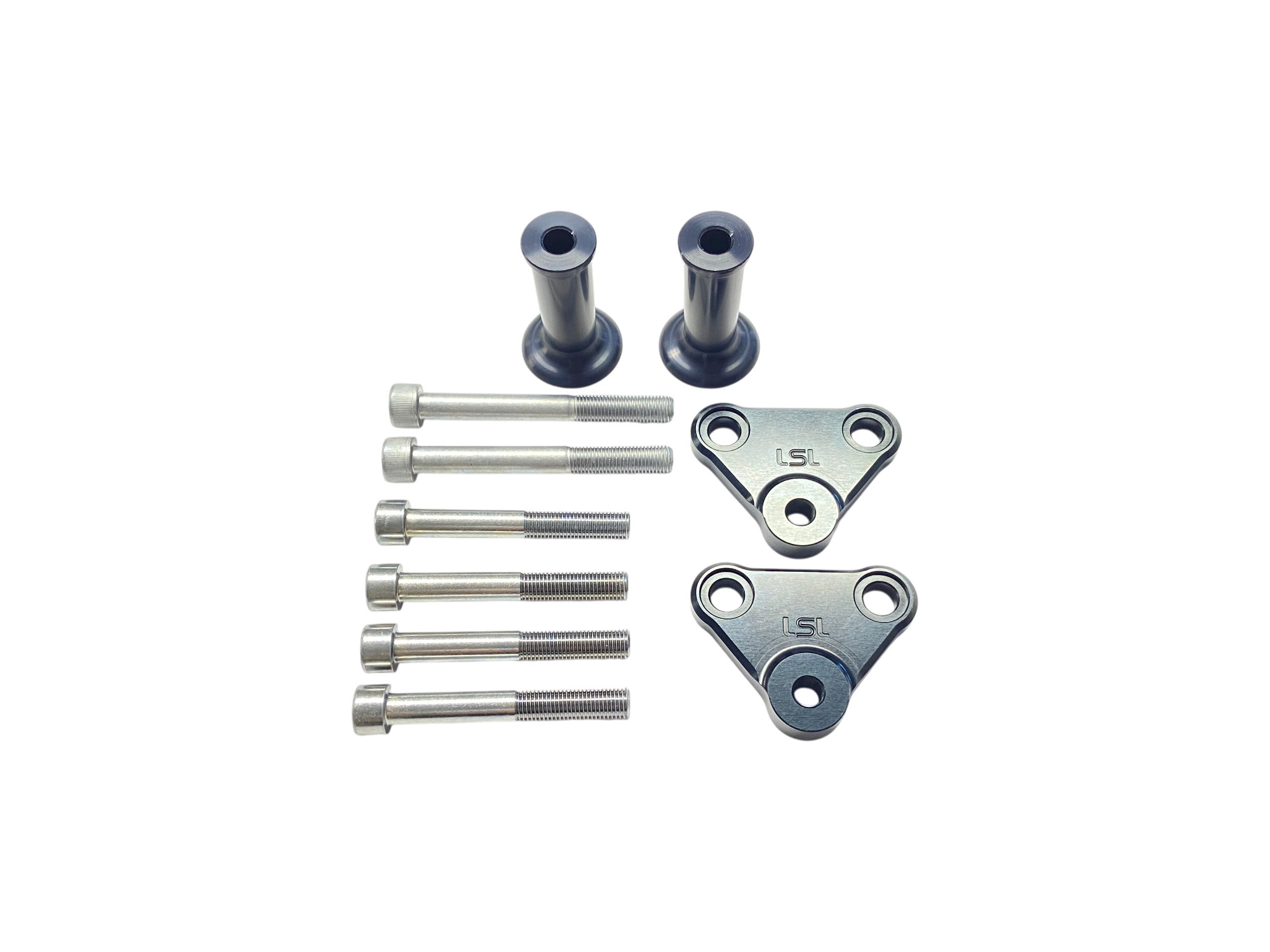 Kit de montaje de protectores anticaída LSL para Honda CB750 Hornet, 2023-, negro