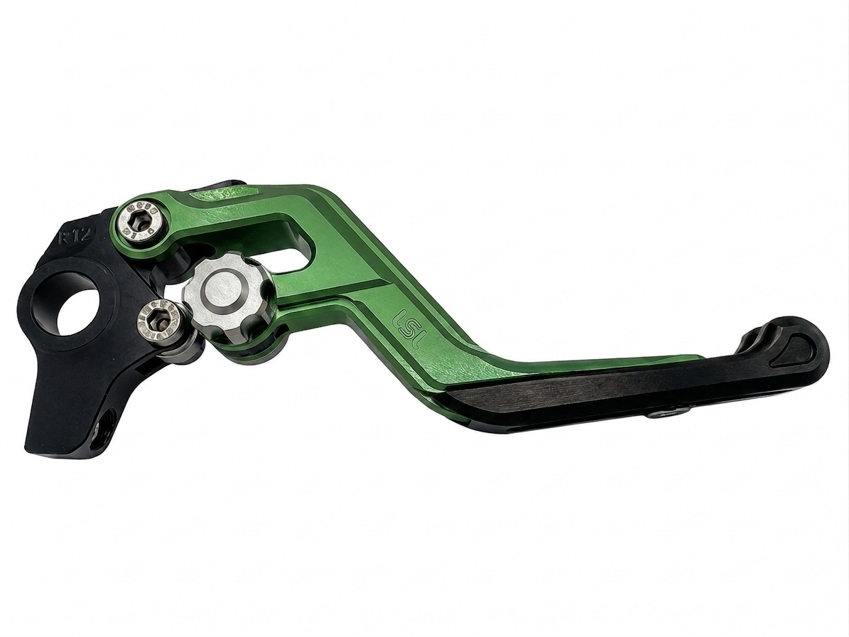 Maneta de Freno LSL ERGONIA R13 Verde/Plata/Negro