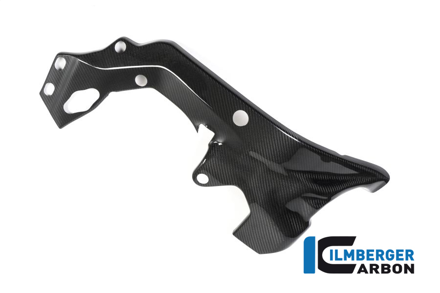 Cubierta de Carbono Ilmberger chasis lado derecho. brillante, BMW HP4 RACE 2018-