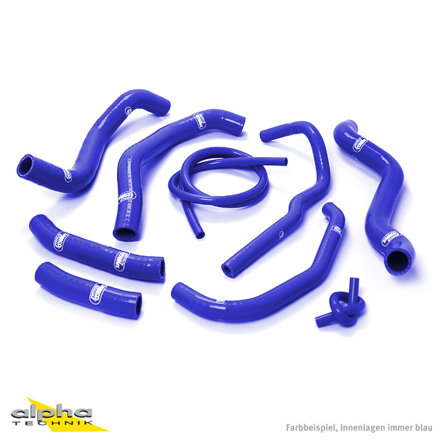 Kit de mangueras de silicona SAMCO SPORT azul para Honda CB1300 año del modelo 2003-2009