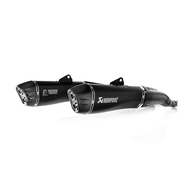 Escape Akrapovic Slip-On Line (Titanio) para BMW K1600B año del modelo 2017-2020 y K1600 Grand America año del modelo 2018-2020