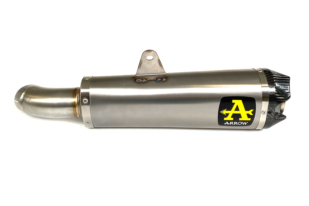 Escape ARROW WORKS para Husqvarna Nuda 900 2012-2013, Titanio