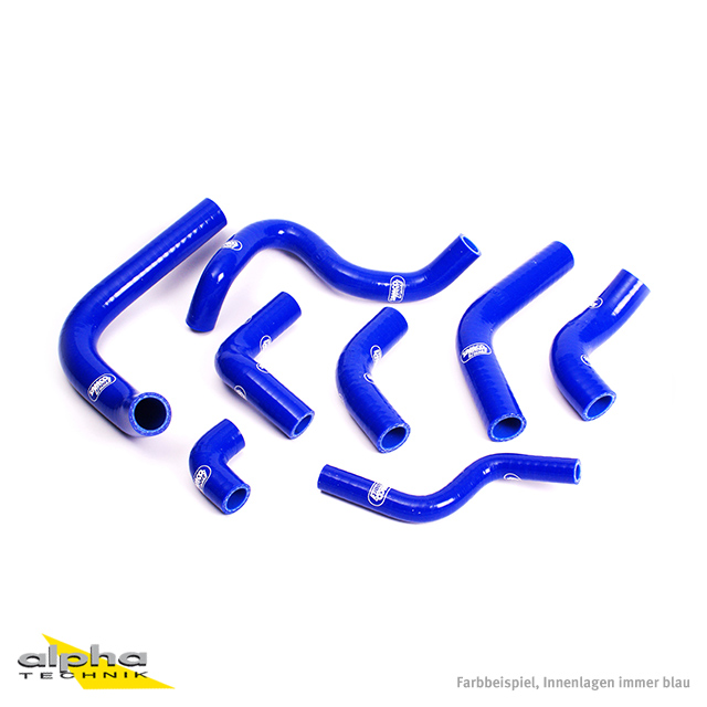 Kit de mangueras de silicona SAMCO SPORT azul para Ducati 998S año del modelo 2002-2003