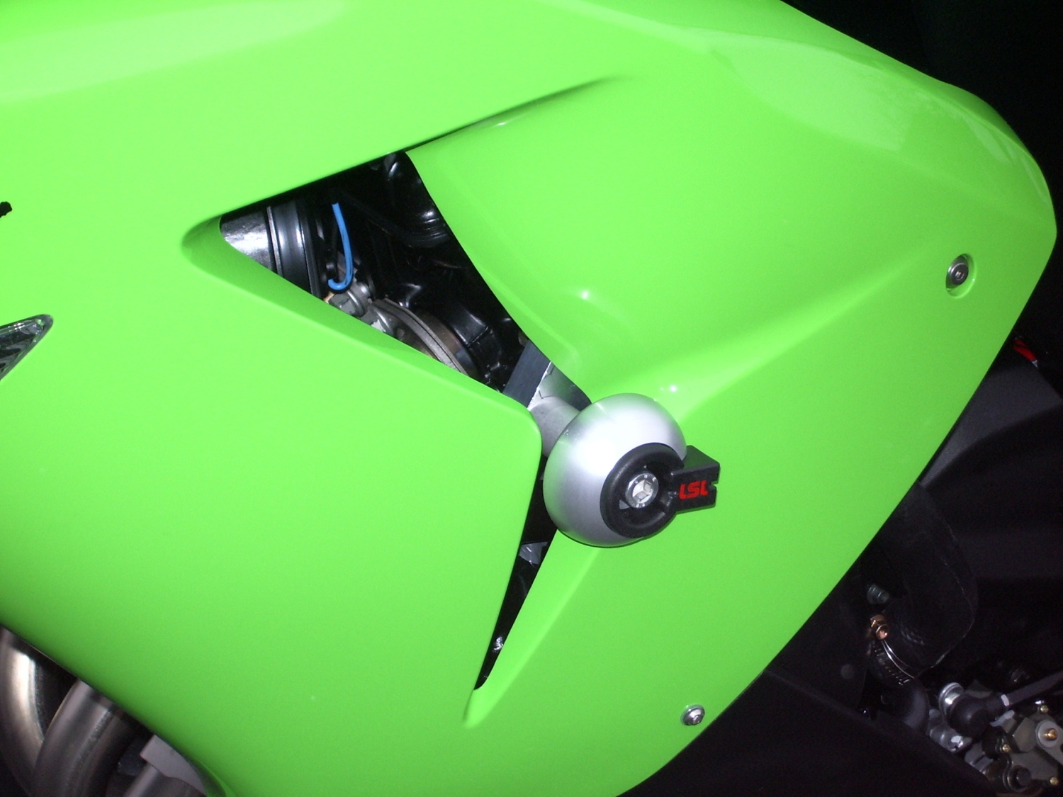 Kit de montaje de protectores anticaída LSL para Kawasaki ZX-10R, 2006-2007