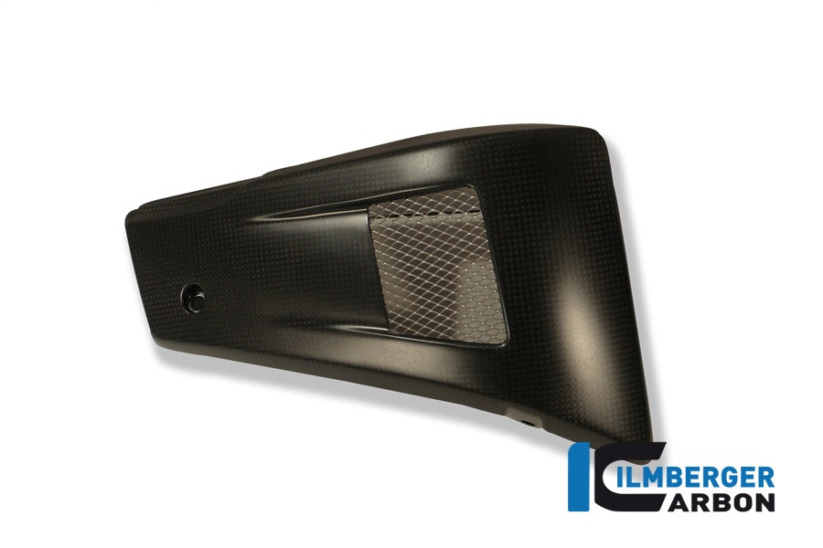 Ilmberger Carbon Spoiler de motor/radiador de aceitecarenado lado derecho, Carbono