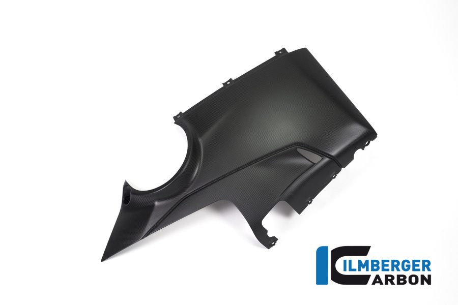 Parte inferior del carenado de carbono Ilmberger lado derecho mate para Ducati Panigale V4 / V4S a partir de 2018