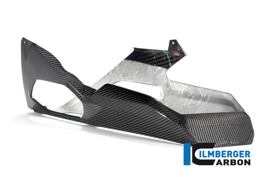 Parte inferior del carenado de carbono Ilmberger - pieza de prolongación, brillante, BMW M1000RR 2023-