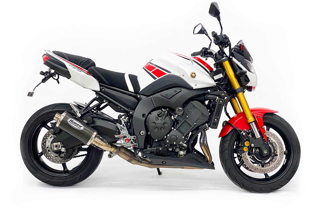 >TRACK< Sistema de Estriberas de color titanio Yamaha FZ1 (Fazer) 2006-2015 / FZ8 (Fazer) 2010-2013 ABE
