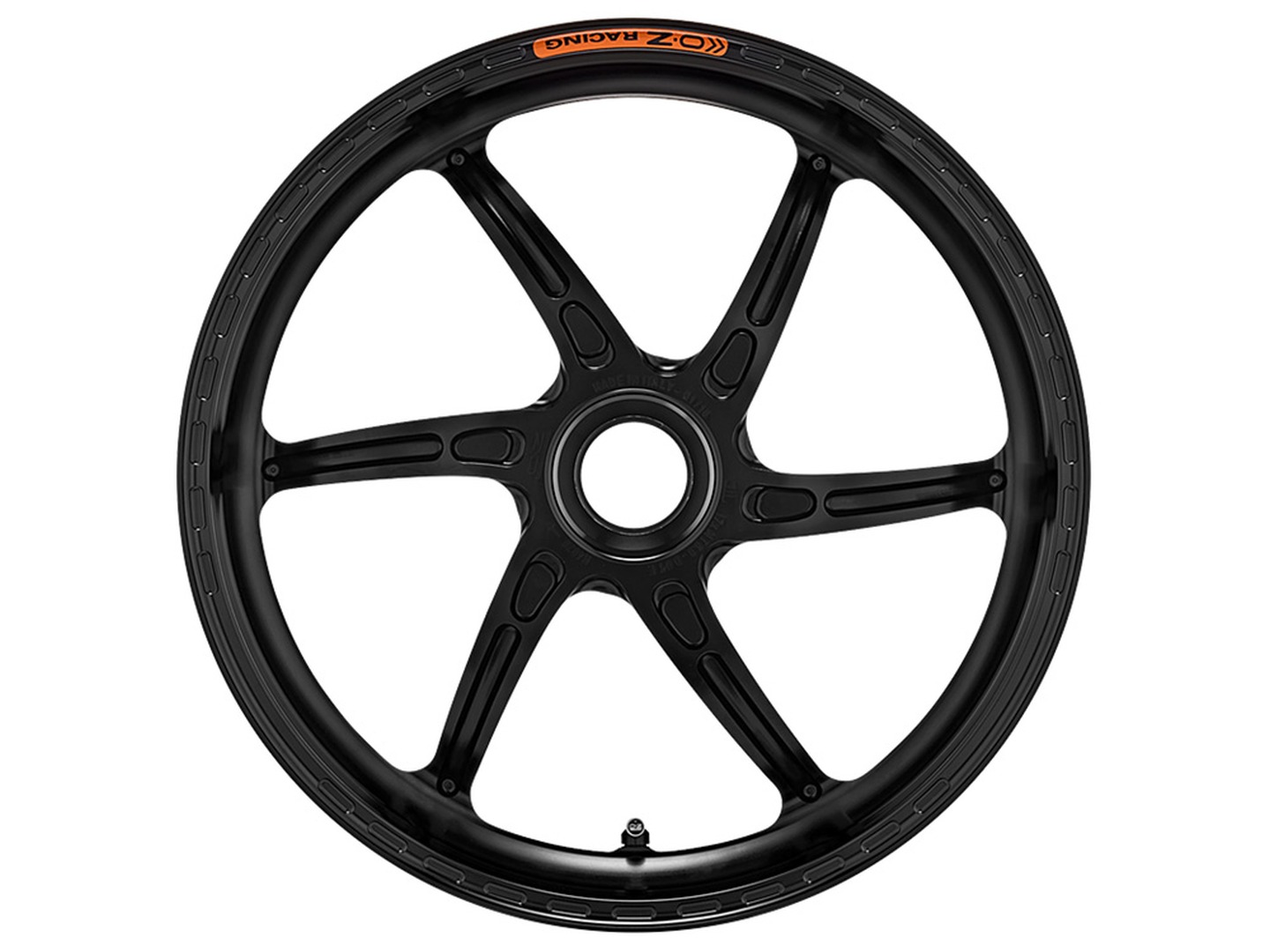 Juego de trasero de aluminio OZ Gass RS-A en negro brillante para KTM 1290 Super Duke R(R), 2016-2023 y 1290 Super Duke GT, 2016-2023