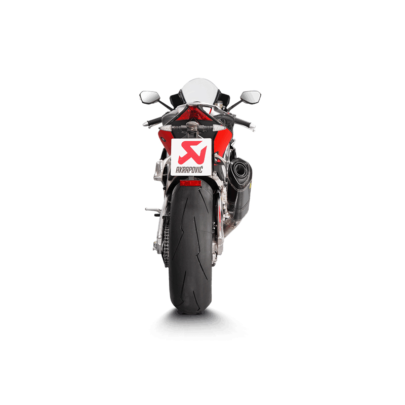 Línea Evolution Akrapovic (Carbono) sistema de escape para Aprilia RSV4 2015-, TUONO V4 2017-