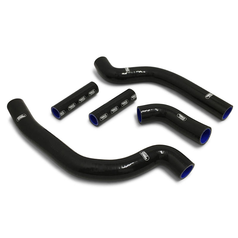 Kit de mangueras de silicona Samco negro para Aprilia RSV4/RF/RR