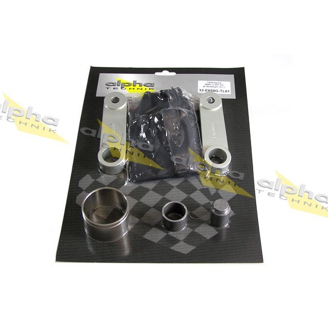 Kit de descenso alpha Technik de 30 mm para BMW G650GS; Tipo E650G; Año del modelo 2011-