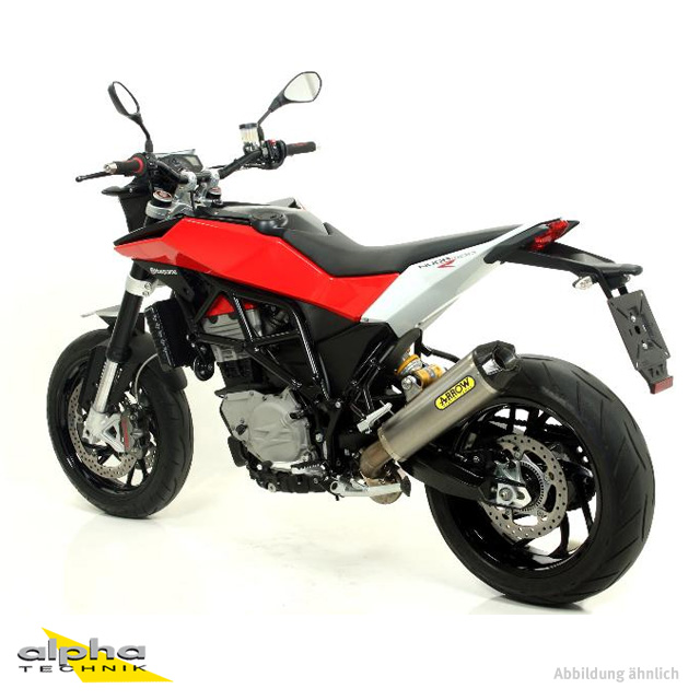 Escape ARROW WORKS para Husqvarna Nuda 900 2012-2013, Titanio