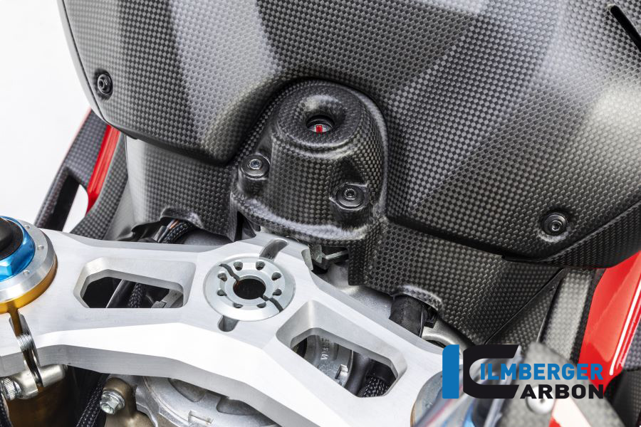 Cubierta de Carbono Mate para Cerradura de Encendido Ilmberger Ducati V4 / V4 S / V4 R